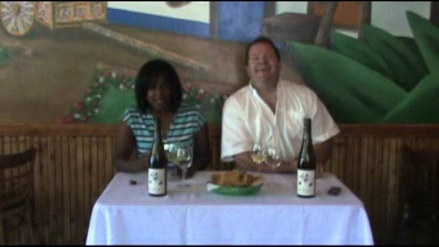 Gewürztraminer tasting with co-host Regine